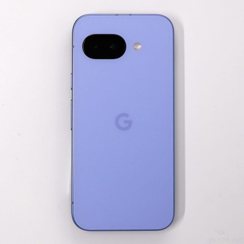 google pixel 9aの背面 | スマホを検証してみた Google Pixel 9aの背面